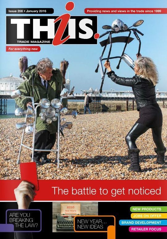 Quadrosenior on the front cover of Thiis magazine